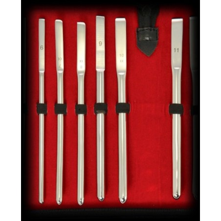 Kit de 6 tiges pour urètre - 6 à 11mm