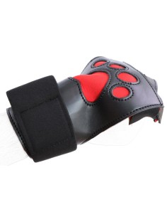 Gants Puppy Dog Paw Noir-Rouge | FetishXplore 2