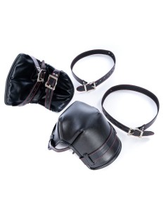 Protections Rembourrées Coudes Genoux Puppy Stay Noires | FetishXplore 2