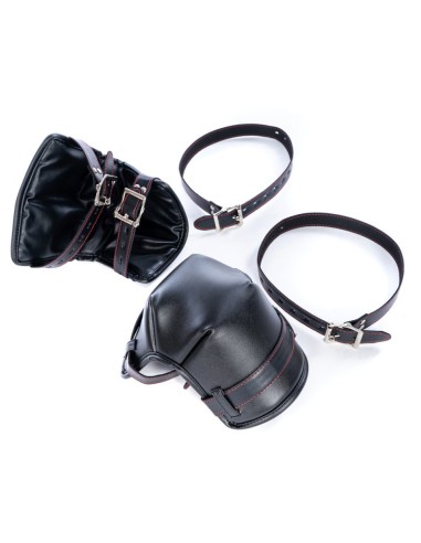 Protections Rembourrées Coudes Genoux Puppy Stay Noires | FetishXplore