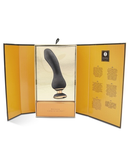 Stimulateur Intime Shunga Sanya Noir | FetishXplore