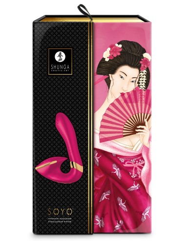 Stimulateur Intime Shunga Soyo Framboise | FetishXplore