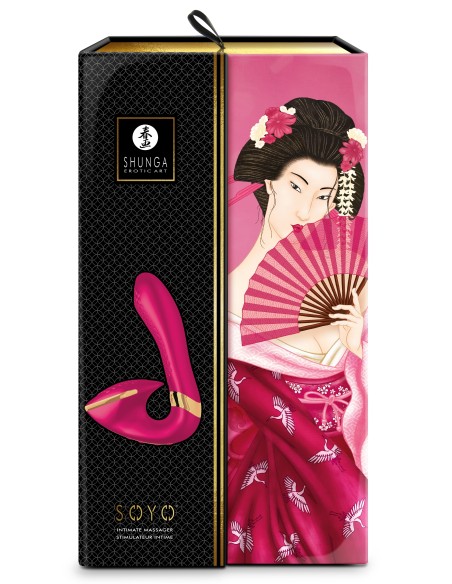 Stimulateur Intime Shunga Soyo Framboise | FetishXplore
