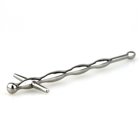 Tige d'urètre 13cm / 8mm CORKSCREW | FetishXplore