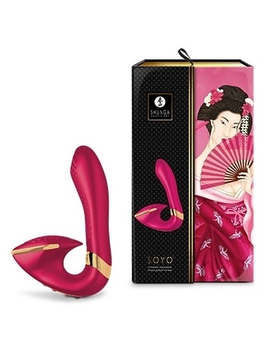 Stimulateur Intime Shunga Soyo Framboise | FetishXplore