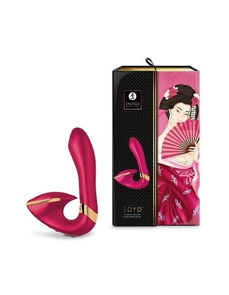 Stimulateur Intime Shunga Soyo Framboise | FetishXplore