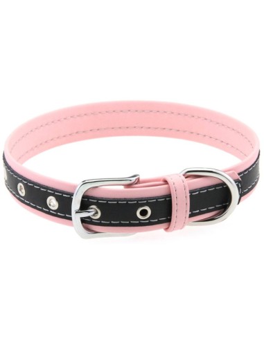 Collier Bicolore Simili Contrasted Rose