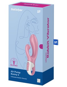 Vibro Rabbit gonflable Air Pump Bunny 2 Satisfyer 2