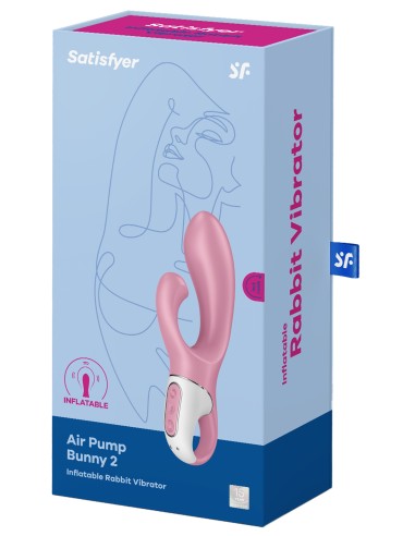 Vibro Rabbit inflatable Air Pump Bunny 2 Satisfyer
