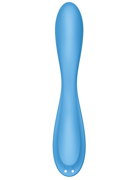Vibro connected G-SPOT FLEX 4+ Satisfyer 20cm Blue