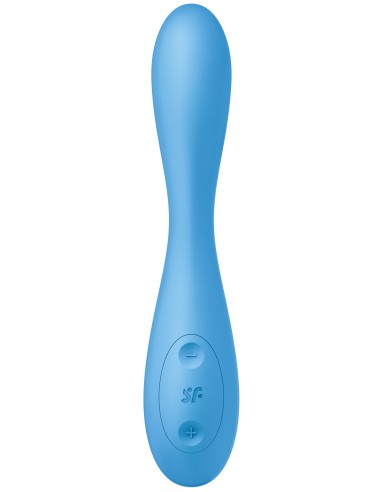 Vibro connected G-SPOT FLEX 4+ Satisfyer 20cm Blue
