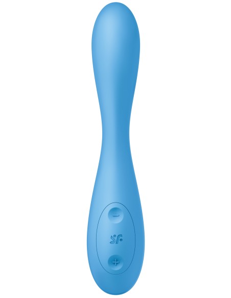 Vibro connected G-SPOT FLEX 4+ Satisfyer 20cm Blue
