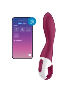 Vibro Connecté Heated Thrill Satisfyer 20 x 3.5cm | FetishXplore