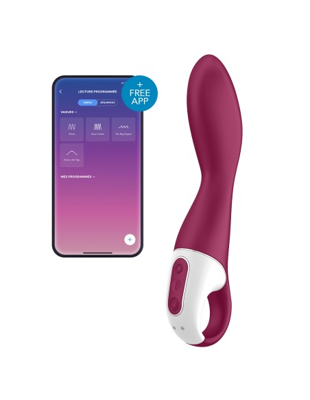 Vibro Connecté Heated Thrill Satisfyer 20 x 3.5cm | FetishXplore
