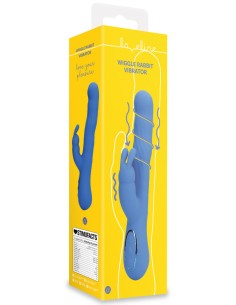 Vibro Rabbit Jetset 14 x 3.5cm Bleu | FetishXplore 2