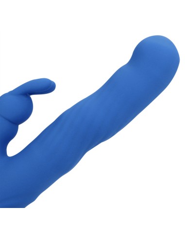 Vibro Rabbit Jetset 14 x 3.5cm Bleu | FetishXplore