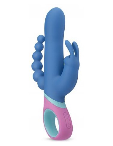Vibro Double Rabbit Vice 23 x 3.5 cm | FetishXplore