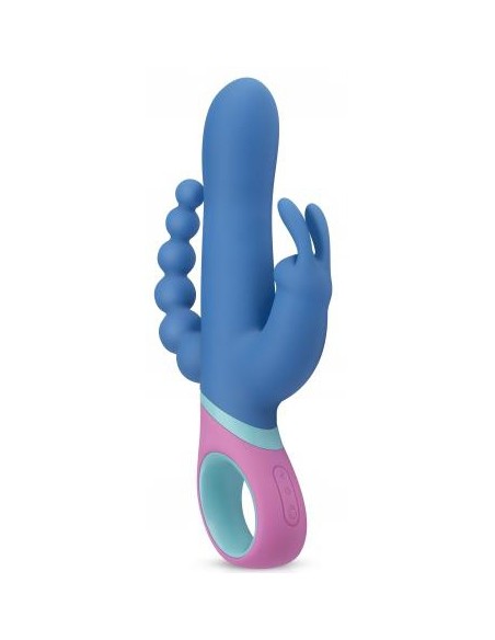 Vibro Double Rabbit Vice 23 x 3.5 cm | FetishXplore