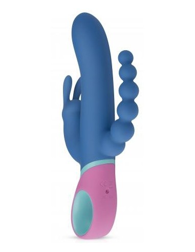 Vibro Double Rabbit Vice 23 x 3.5 cm | FetishXplore