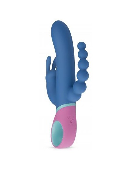 Vibro Double Rabbit Vice 23 x 3.5 cm | FetishXplore