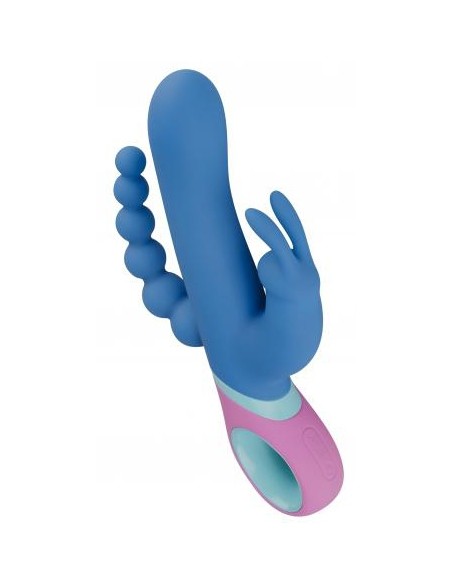 Vibro Double Rabbit Vice 23 x 3.5 cm | FetishXplore