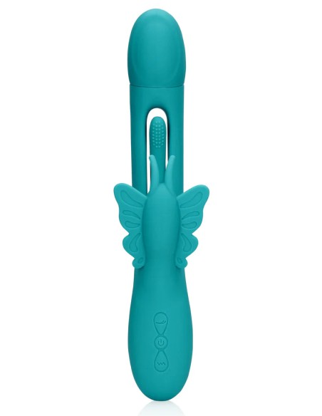 Vibro Rabbit Butterfly Flap 15 x 3.8 cm | FetishXplore