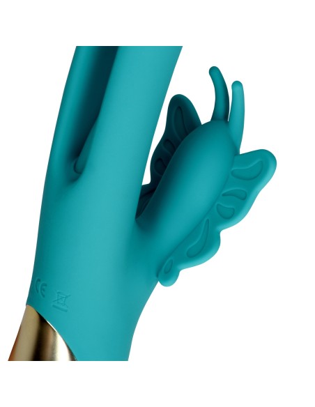 Vibro Rabbit Butterfly Flap 15 x 3.8 cm | FetishXplore
