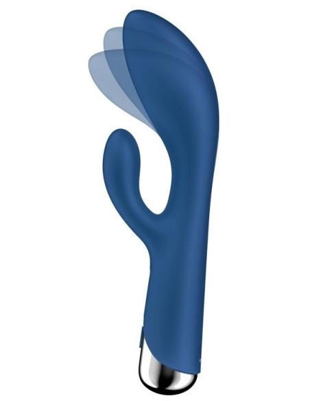 Vibro Rabbit Spinning Rabbit 1 11 x 3.5cm Bleu | FetishXplore