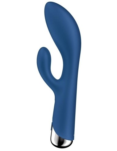 Vibro Rabbit Spinning Rabbit 1 11 x 3.5cm Bleu | FetishXplore