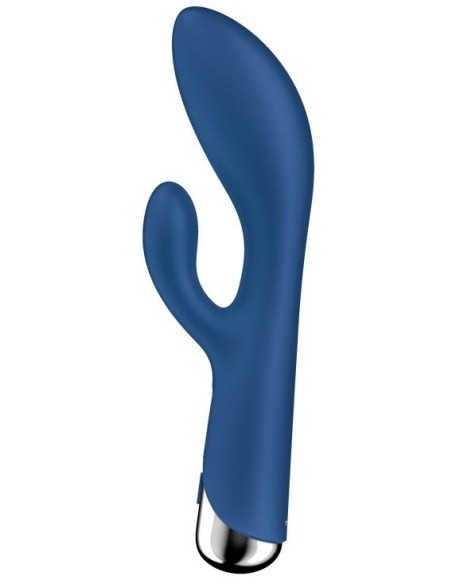 Vibro Rabbit Spinning Rabbit 1 11 x 3.5cm Bleu | FetishXplore