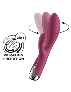 Vibro Rabbit Spinning Rabbit 1 11 x 3.5cm Framboise | FetishXplore