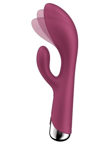 Vibro Rabbit Spinning Rabbit 1 11 x 3.5cm Framboise | FetishXplore