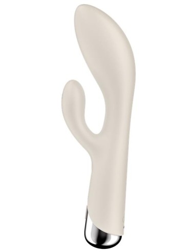 Vibro Rabbit Spinning Rabbit 1 11 x 3.5cm Beige | FetishXplore