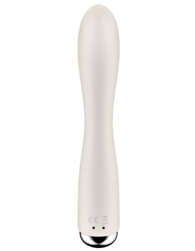 Vibro Rabbit Spinning Rabbit 1 11 x 3.5cm Beige | FetishXplore