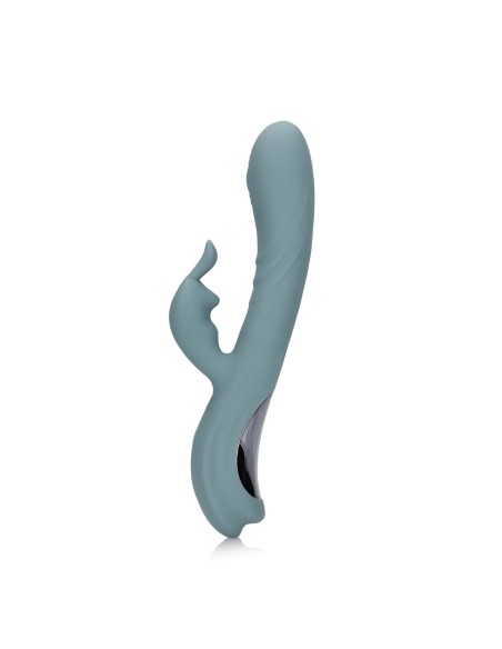 Vibro Rabbit Fingering Motion 23 cm Gris | FetishXplore