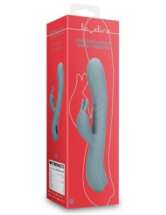 Vibro Rabbit Fingering Motion 23 cm Gris | FetishXplore 2