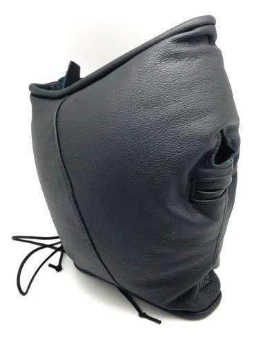 Padded leather sensory hood