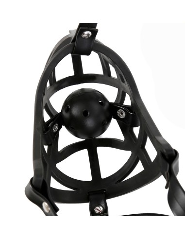 Muselière SM Muzzle Strap Noire | FetishXplore
