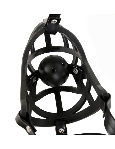 Muselière SM Muzzle Strap Noire | FetishXplore