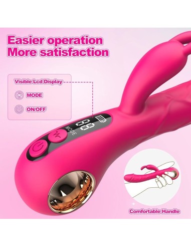 Vibro Rabbit Spotbit 14 x 3.7cm Rose | FetishXplore