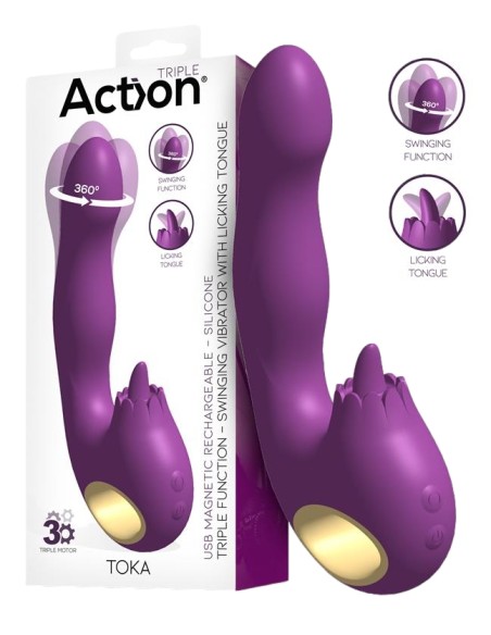 Vibro Rabbit Toka 15 x 3.6cm | FetishXplore