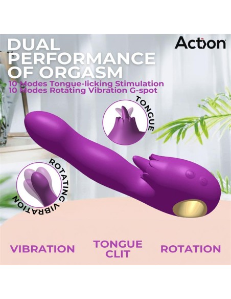 Vibro Rabbit Toka 15 x 3.6cm | FetishXplore