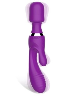 Vibro et Wand Fifteen Action Violet | FetishXplore
