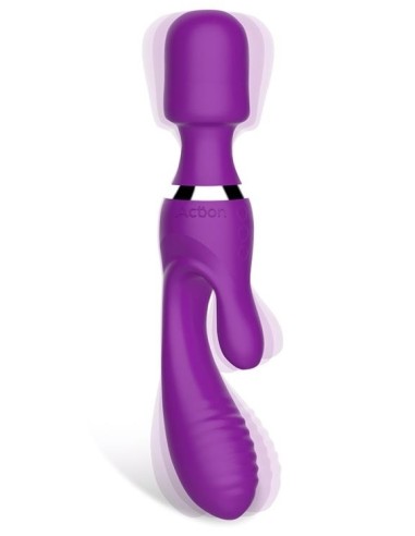 Vibro et Wand Fifteen Action Violet | FetishXplore