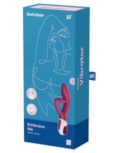 Vibro Rabbit Embrace Me Satisfyer 20cm Fuchsia | FetishXplore 2