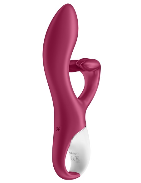 Vibro Rabbit Embrace Me Satisfyer 20cm Fuchsia | FetishXplore