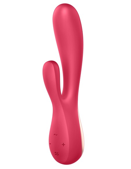 Rabbit Connecté Mono Flex Satisfyer Rose | FetishXplore