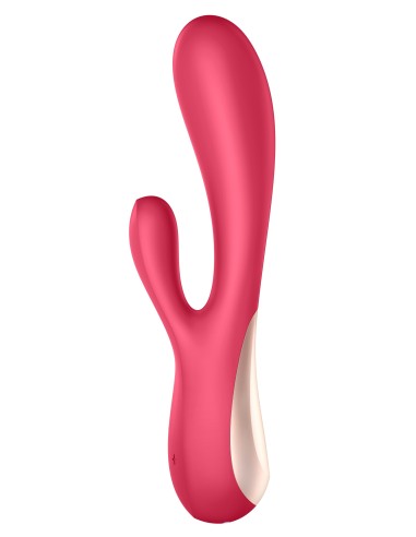 Rabbit Connecté Mono Flex Satisfyer Rose | FetishXplore