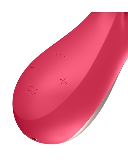 Rabbit Connecté Mono Flex Satisfyer Rose | FetishXplore