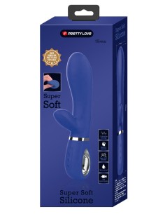 Vibro Rabbit Thomas 11 x 3.8cm Indigo | FetishXplore 2